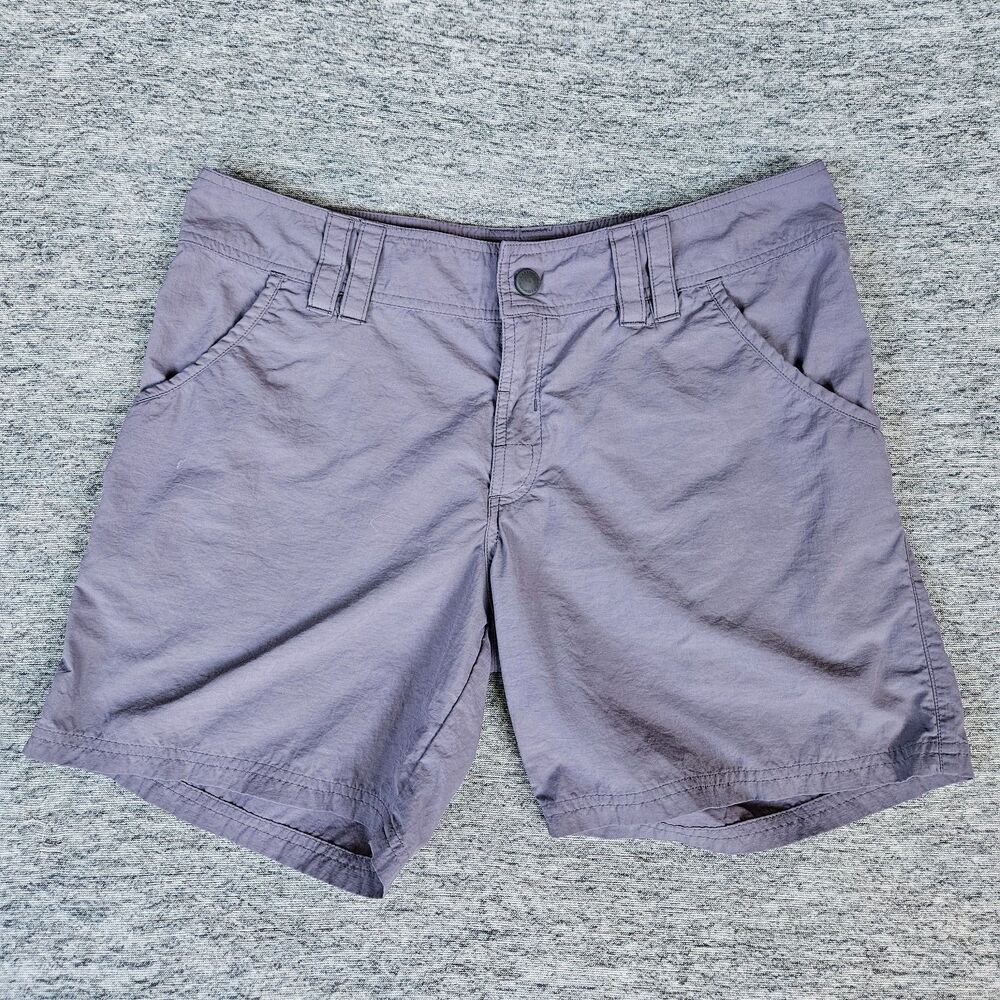 Salomon ActiLite Women's Hiking Shorts Size 8 Gray Technical Outdoor Trekking